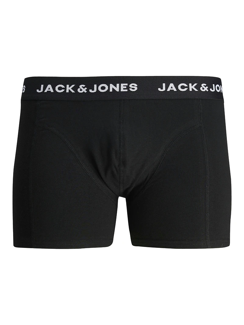 Boxer court Solid Noir