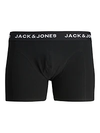 Boxer court Solid Noir