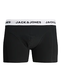 Boxer court Solid Noir&Blanc