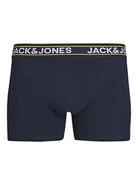 Boxer court Pink Flamingo : Solid Navy