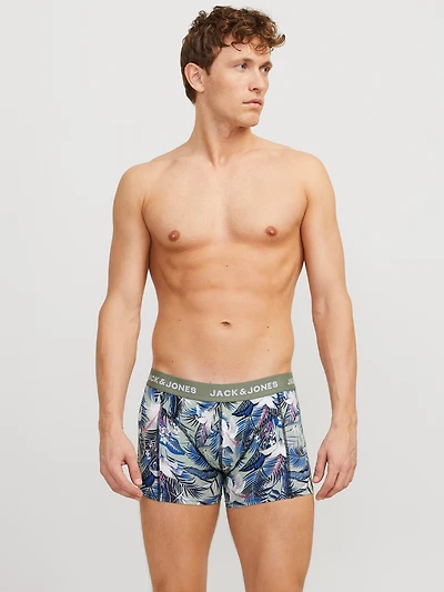 Brady Flower Green Boxer Shorts