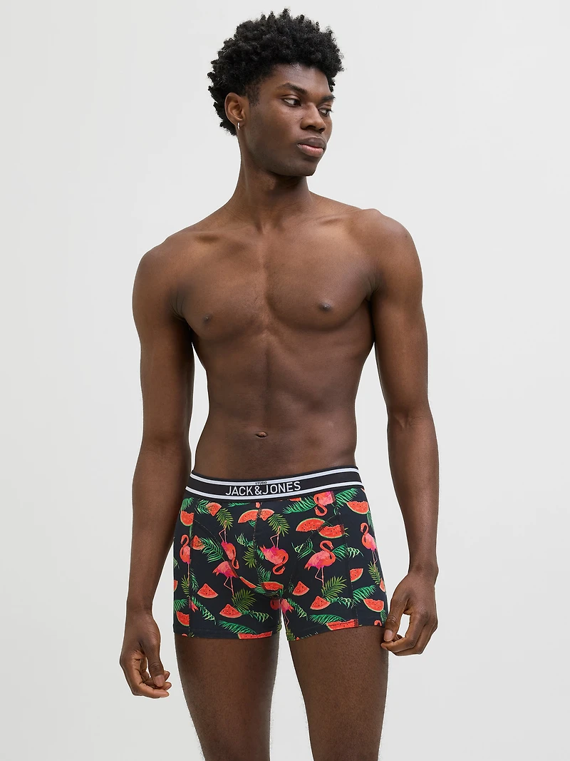 Boxer court Watermelon Black Print