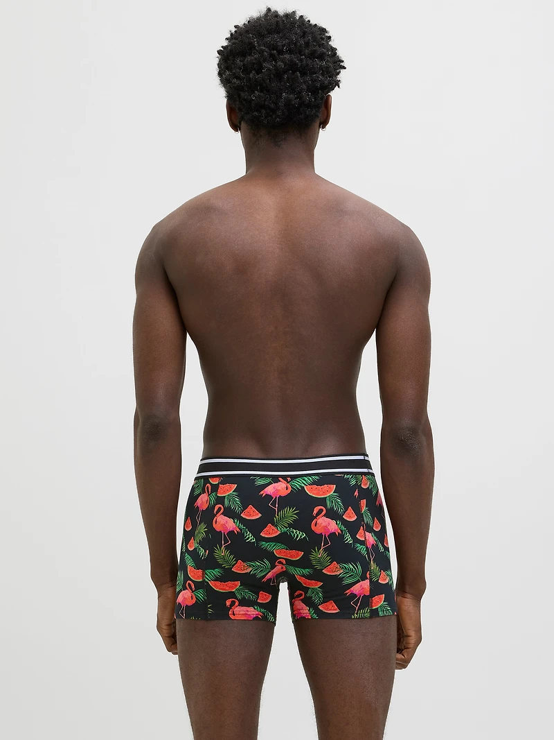 Boxer court Watermelon Black Print