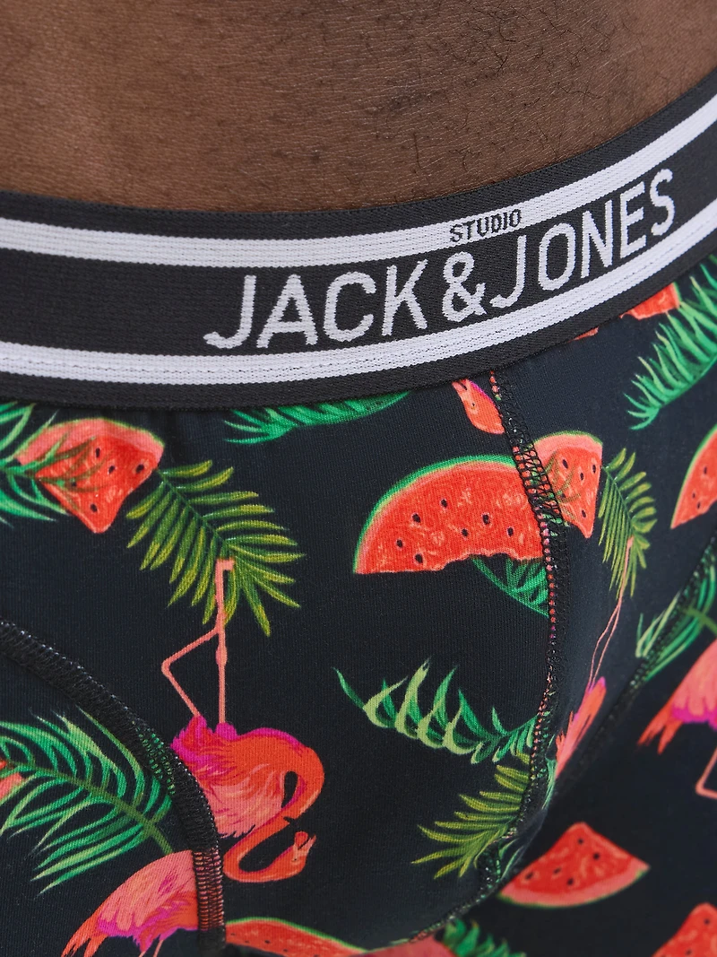 Boxer court Watermelon Black Print