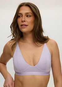 Defined bra, toned, Purple Pastel