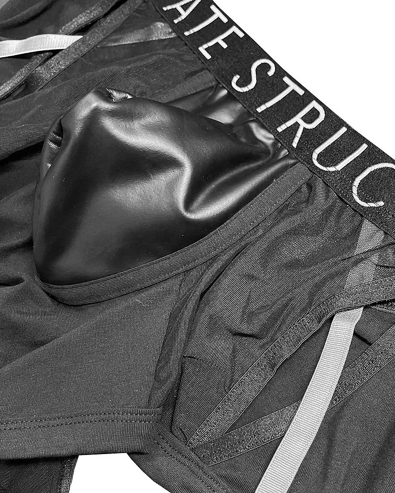 Boxer court Alpha Harness Black