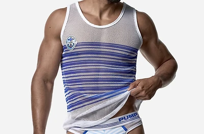Marine Mesh Tank Top