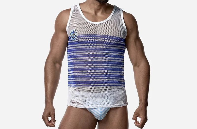 Marine Mesh Tank Top