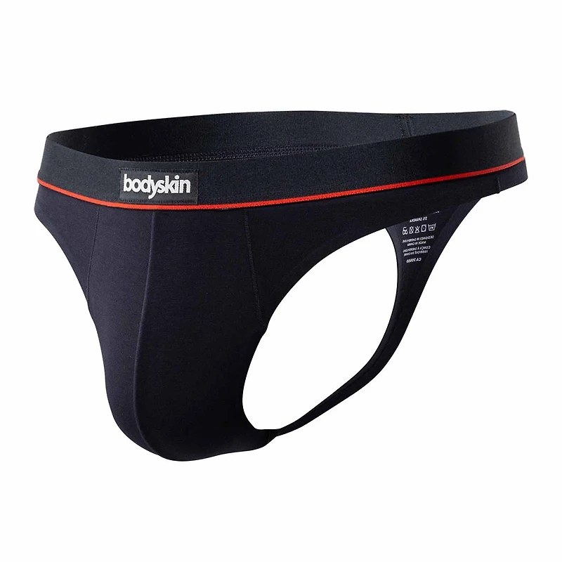 3 strings courts Daily : Gris mix, noir et rouge bleu royal