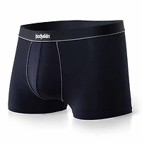 3 Boxers courts Daily : Gris mix, noir et charocal bordeaux