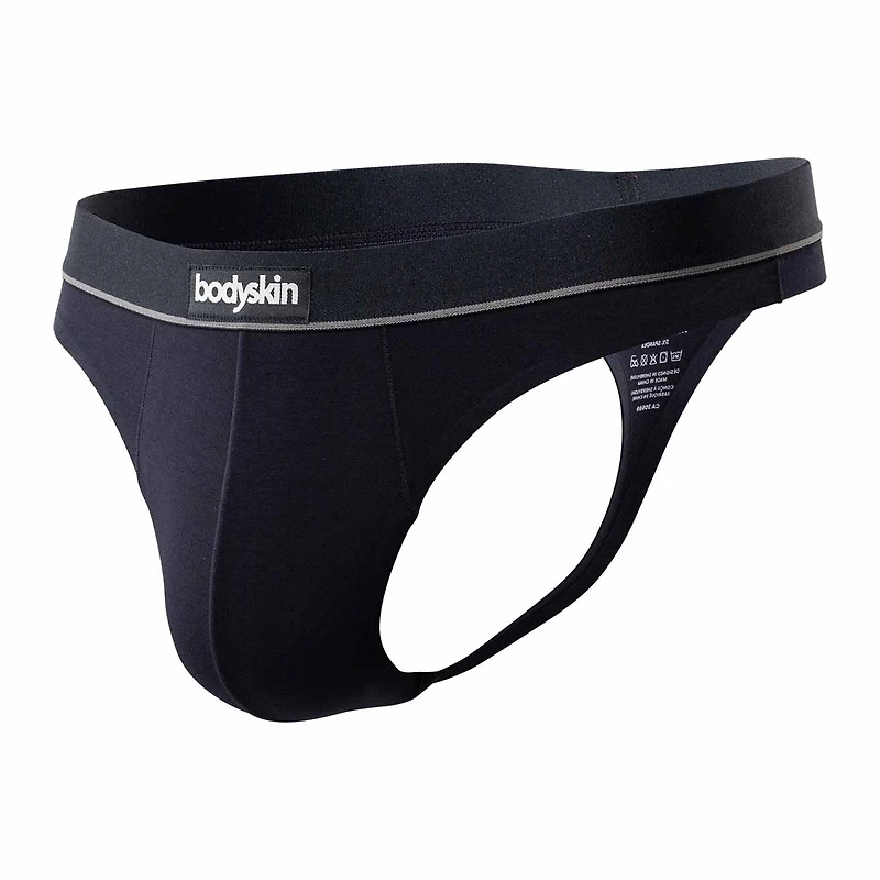 3 strings Daily : Gris mix, noir et charocal bordeaux