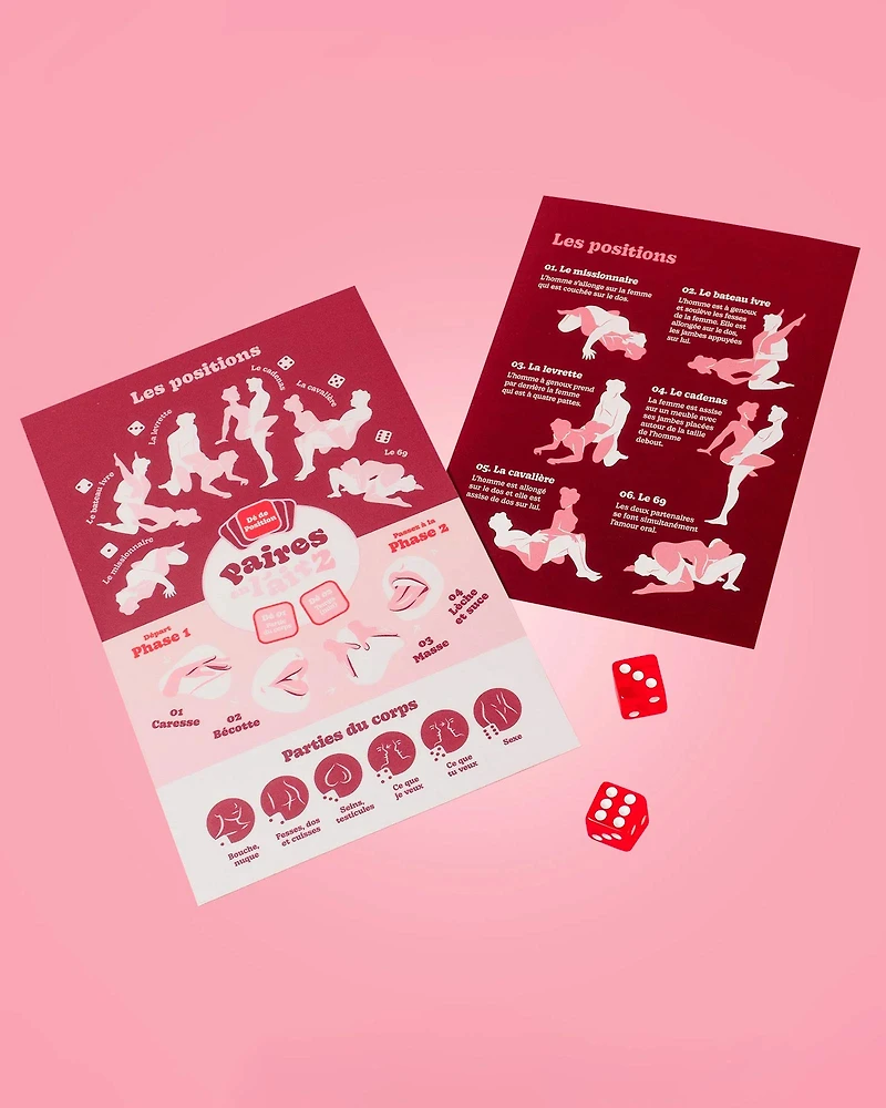 Jeu érotique Paires en l'air