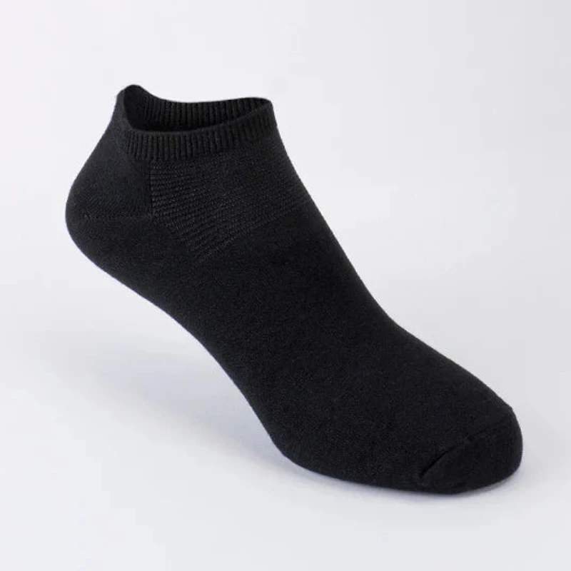 5 bas courts Nu Essentiel : Noir