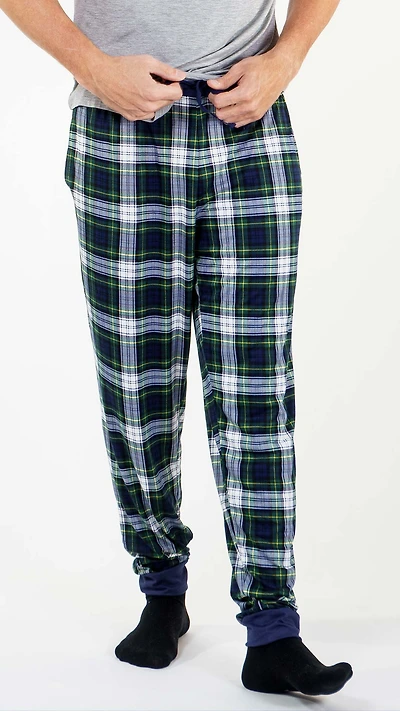 Pantalon de Pyjama Malone Tartan Vert