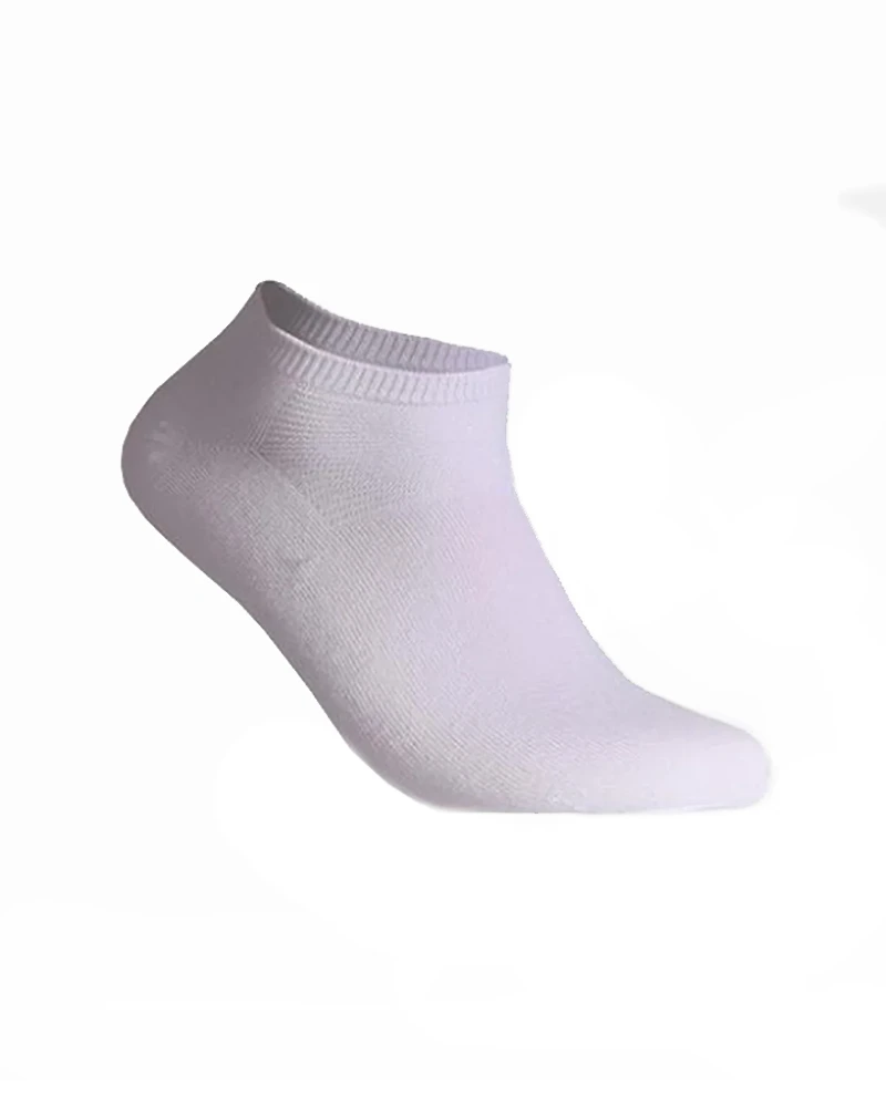 Bas courts en bambou blanc