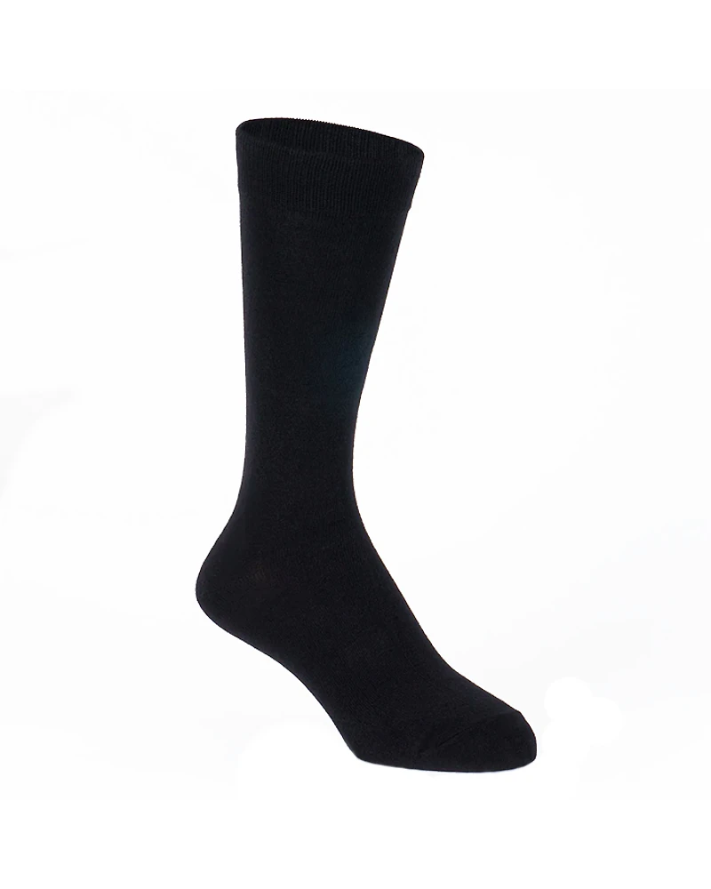 Nu - Bamboo Crew Sock : Black