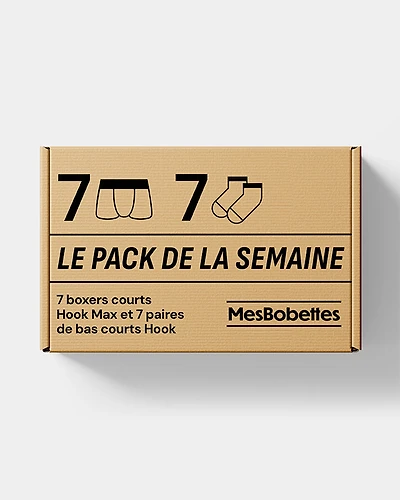 Pack of the week: 7 Hook Max boxer shorts and pairs short socks