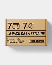 Pack of the week: 7 Hook Max boxer shorts and pairs short socks