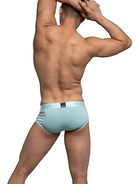 Slip Private Structure Contour Bamboo Lt Cyan