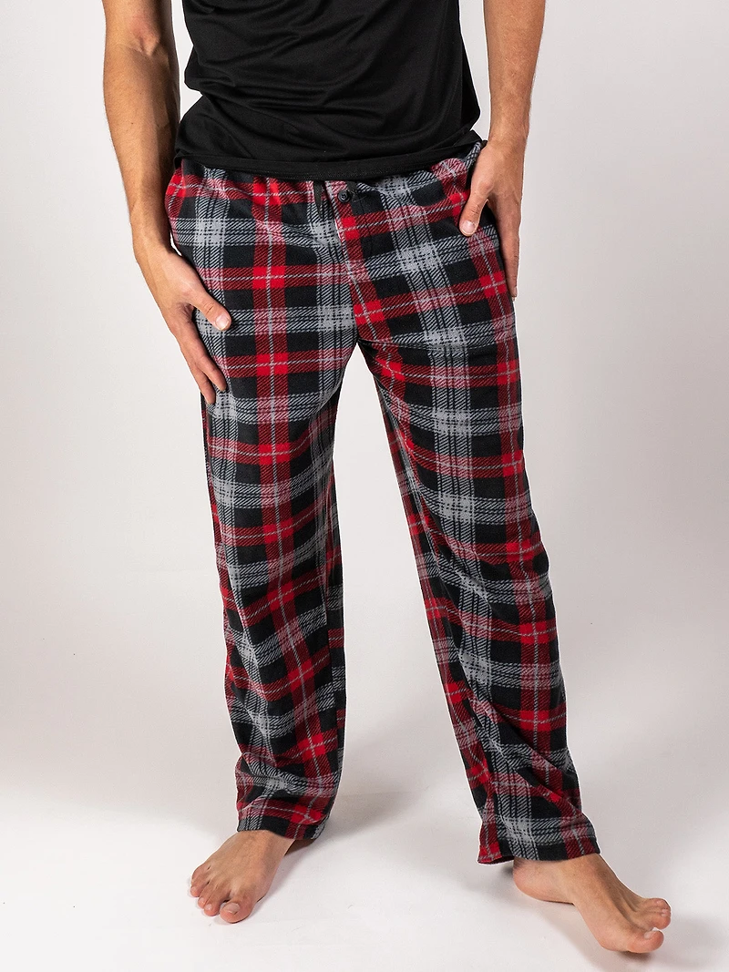 Flannel Trousers - Red Check
