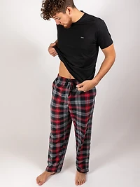 Flannel Trousers - Red Check