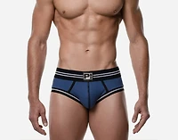 Backless Round2 Blue short boxer