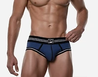 Backless Round2 Blue short boxer