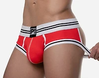 Short boxer Backless Round2 Red