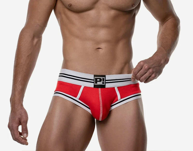 Short boxer Backless Round2 Red