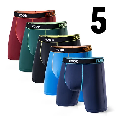 3 Renew boxers: Semi-compression black