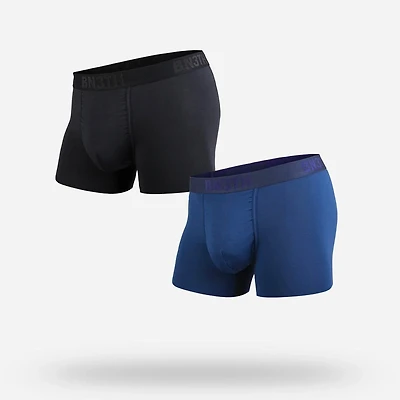 Pack de 2 boxers courts Classic Black and Navy