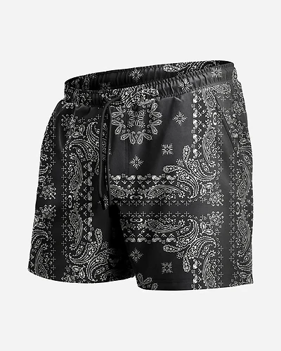 Maillot Agua Volley 2N1 5" BANDANA-BLACK