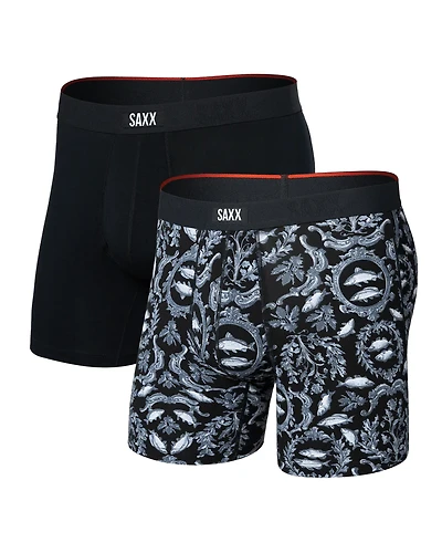 Pack de 2 boxers Vibe Xtra BACKSPLASH/NOIR
