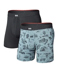 Pack de 2 boxers Vibe Xtra DESERT DAYDREAM/FADED NOIR