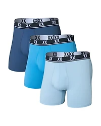 Pack de 3 boxers ESSENTIAL PERFORMANCE DK DENIM/RVR BLUE/BLUE FG