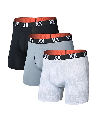 Pack de 3 boxers Multi Sport Mesh XXCELLENCE/TRADEWINDS/NOIR