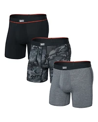 Vibe Xtra 3-Pack Boxers Camo/Heather Grey/Black