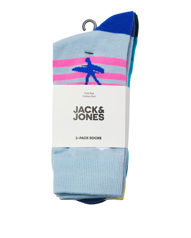 Pack de 3 paires de chaussettes Beach Landscape