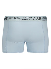 Angus short boxer: Chambray Blue
