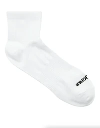 Pack de 3 paires de chaussettes courtes Luca White