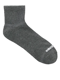 Pack of 3 pairs of short socks Luca Grey/Black