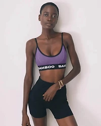 Classic Violet Mesh Triangle Bra