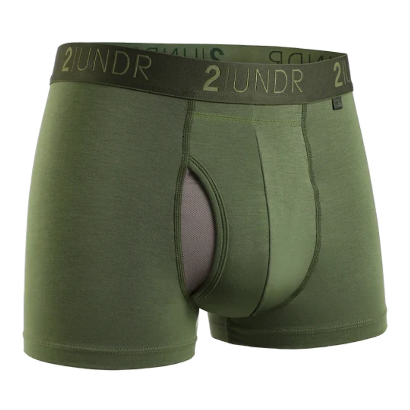 Swing Shift Army Green short boxer shorts