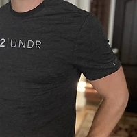 T-shirt LOGO All Day Heathered Charcoal