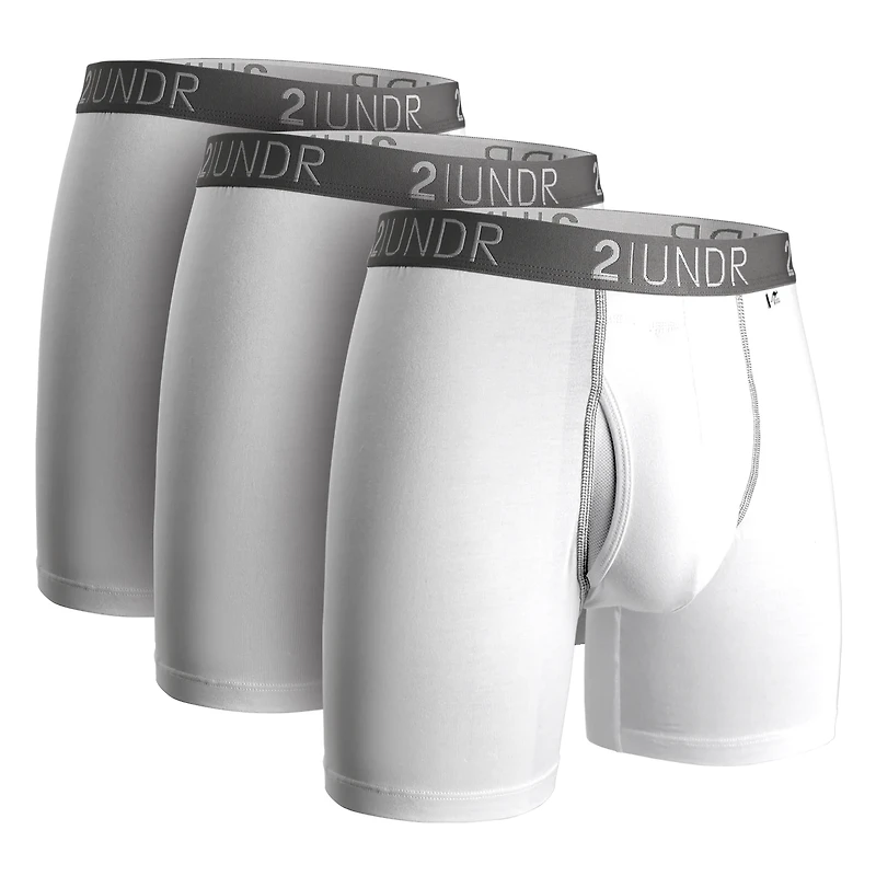 Pack of 3 selected White boxers
