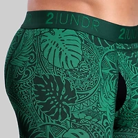 Boxer Long Swing Shift Coastal Green
