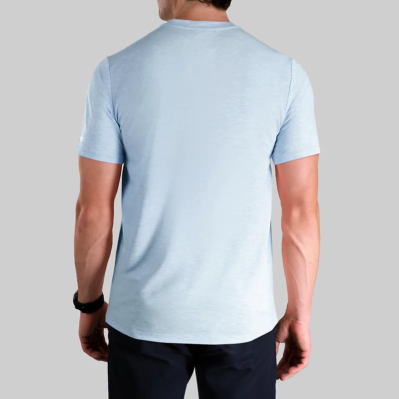 T-Shirt Crew Luxury Heathered Light
