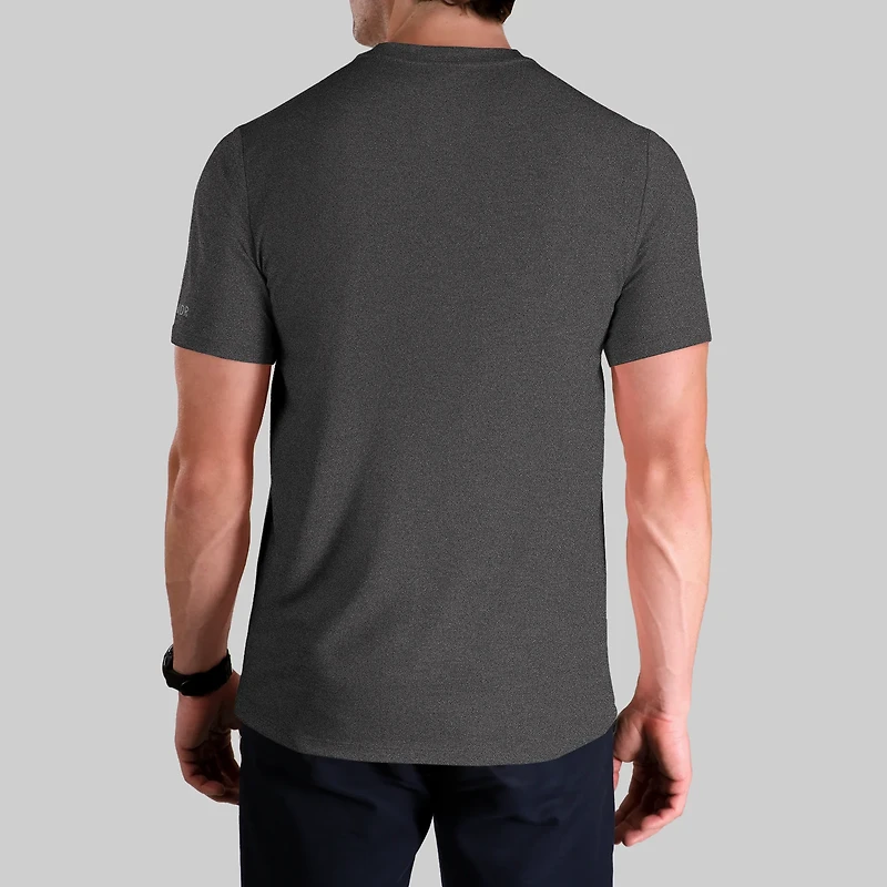 Luxury Charcoal Crew T-Shirt