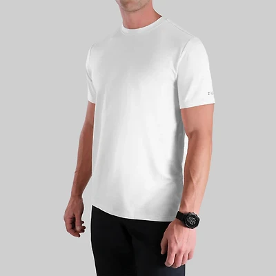Luxury White Crew T-Shirt