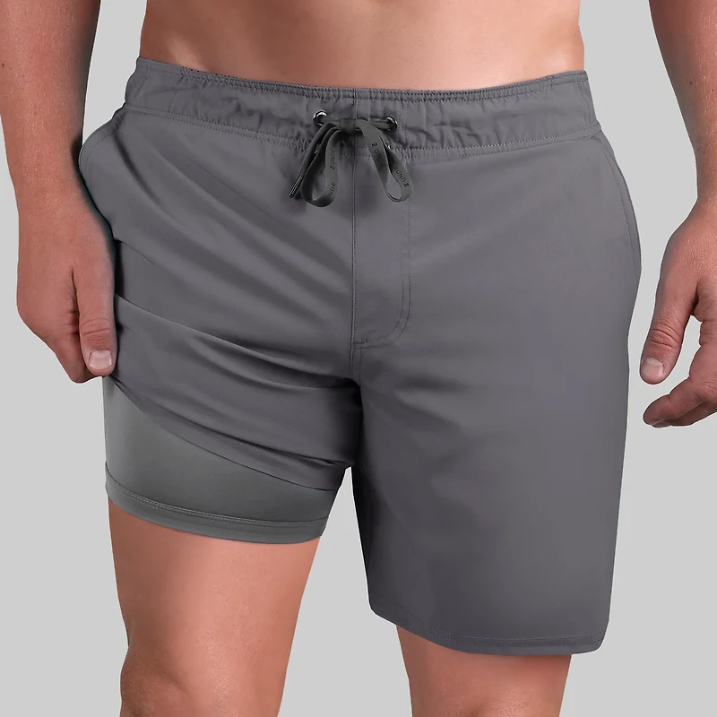 Maillot Juicy 2-in-1 Charcoal